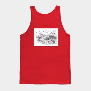 Fleur De Lys - East Hagbourne - Jublilee Folk Festival Tank Top